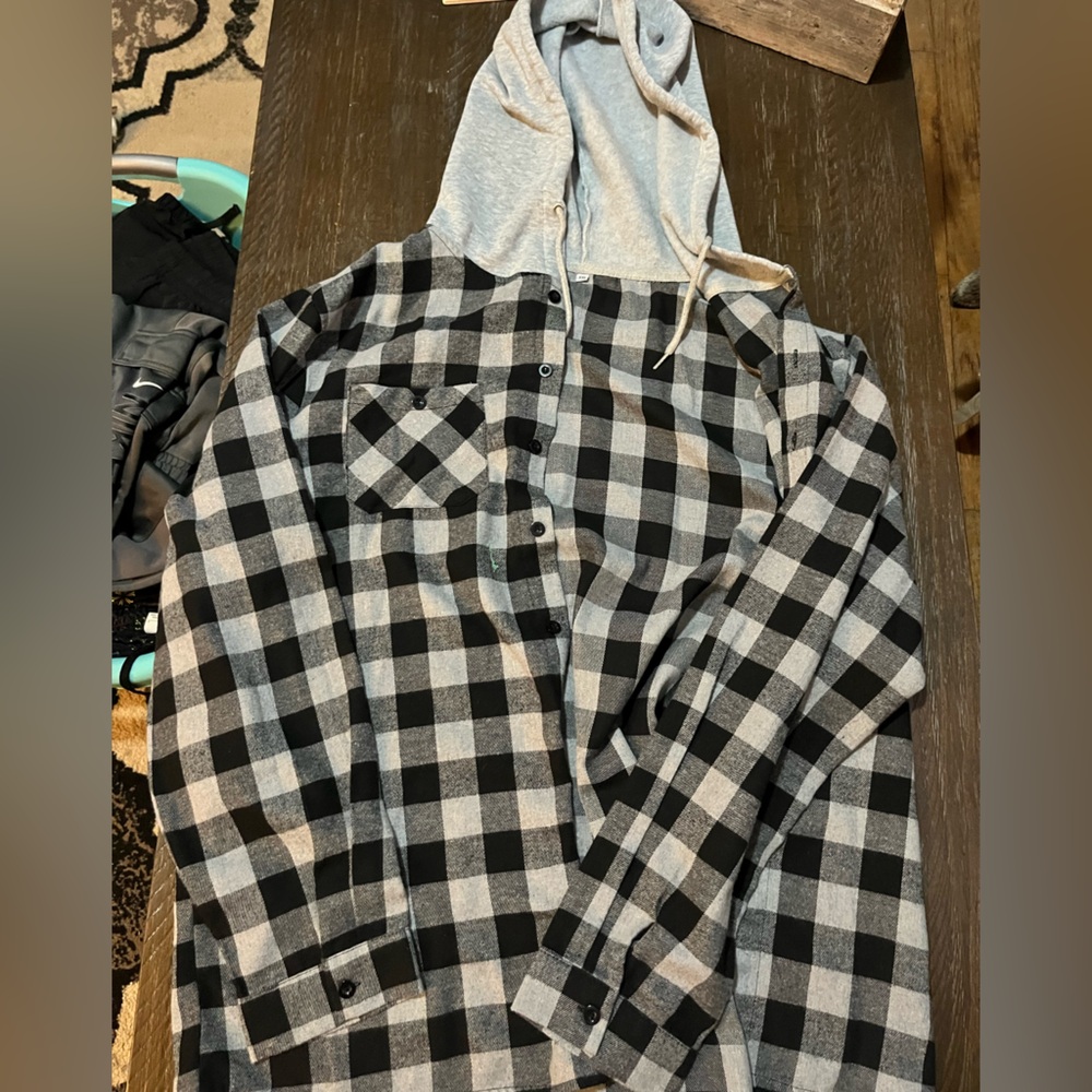 Nwot plaid jacket.